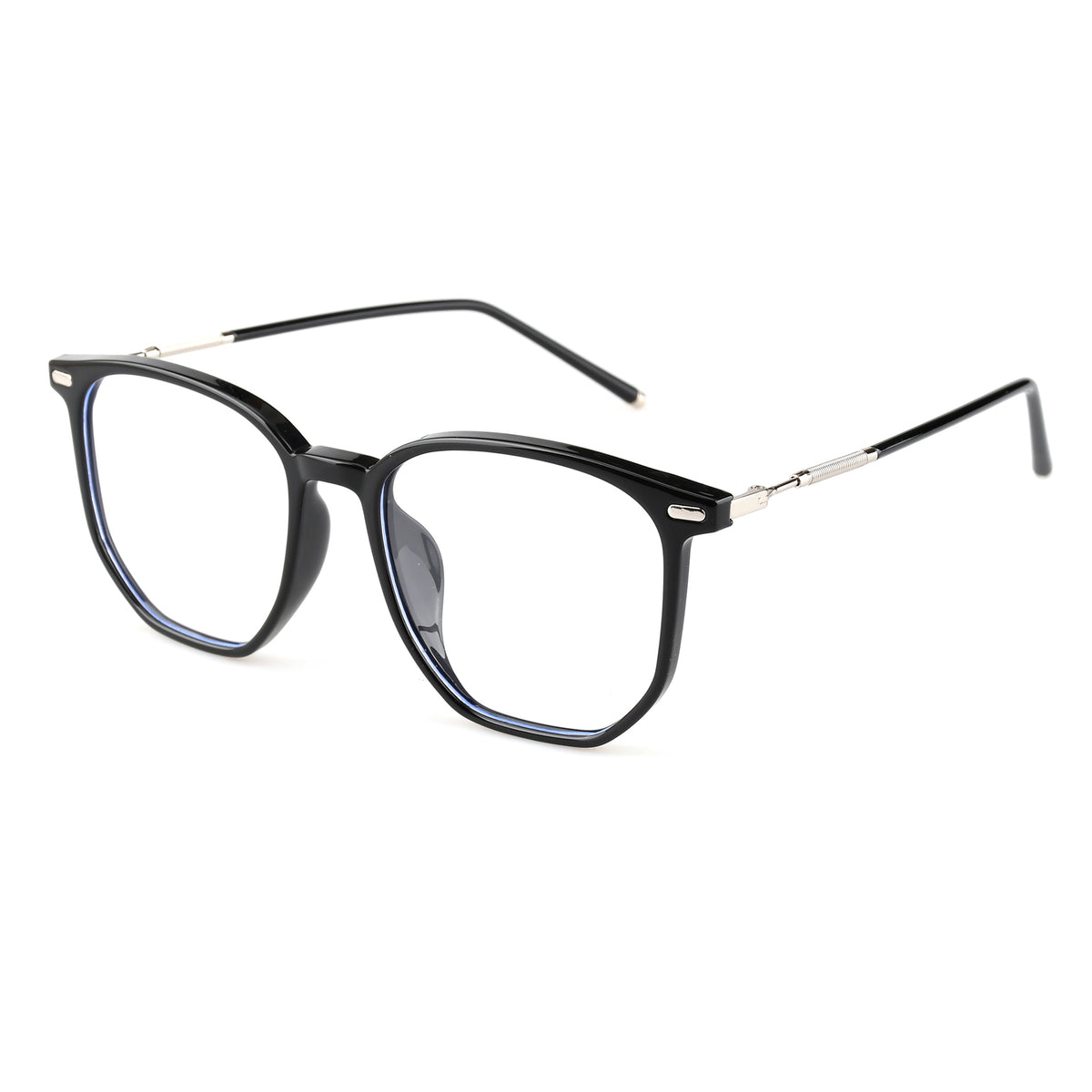 Diphda Black Silver silmälasikehykset