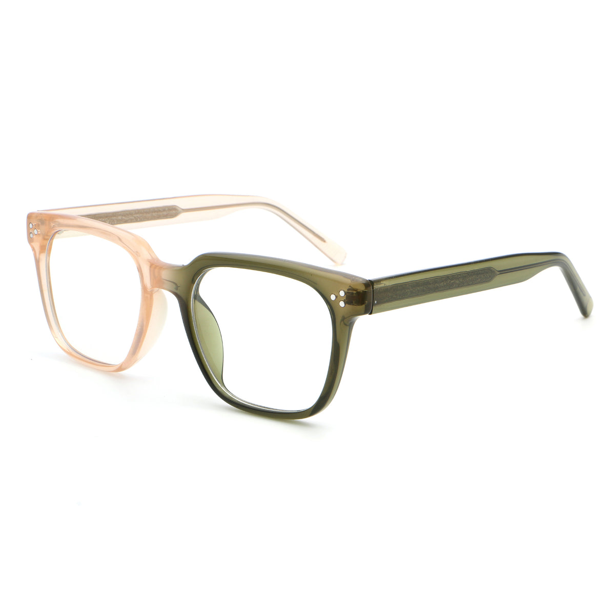 Elnath Pink Olive silmälasikehykset