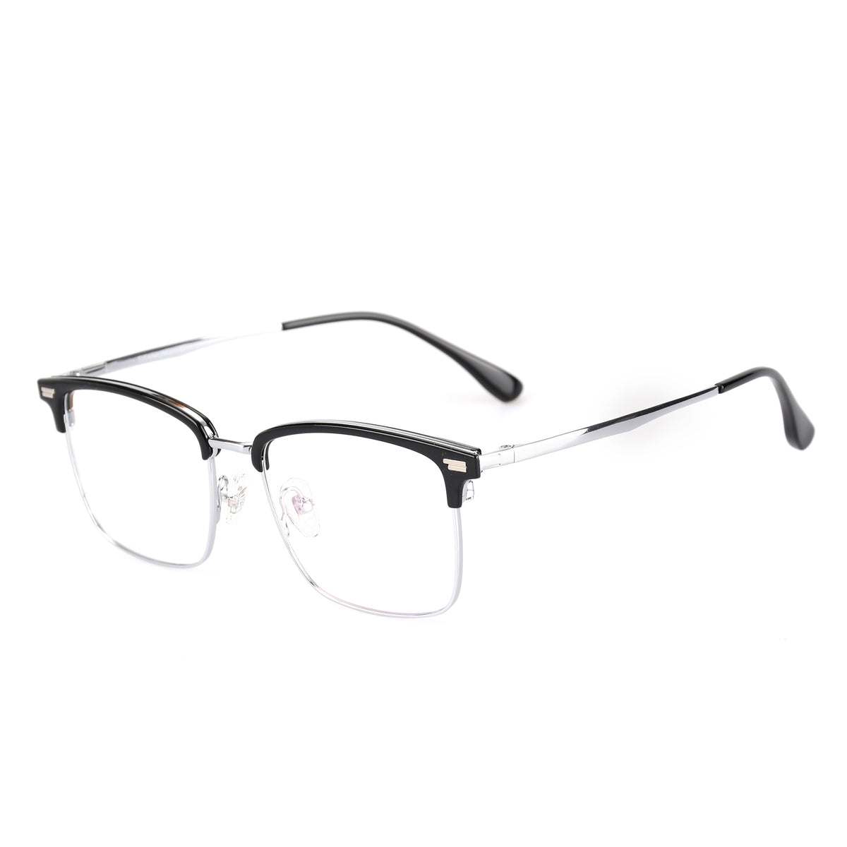 Hadar Black Silver silmälasikehykset