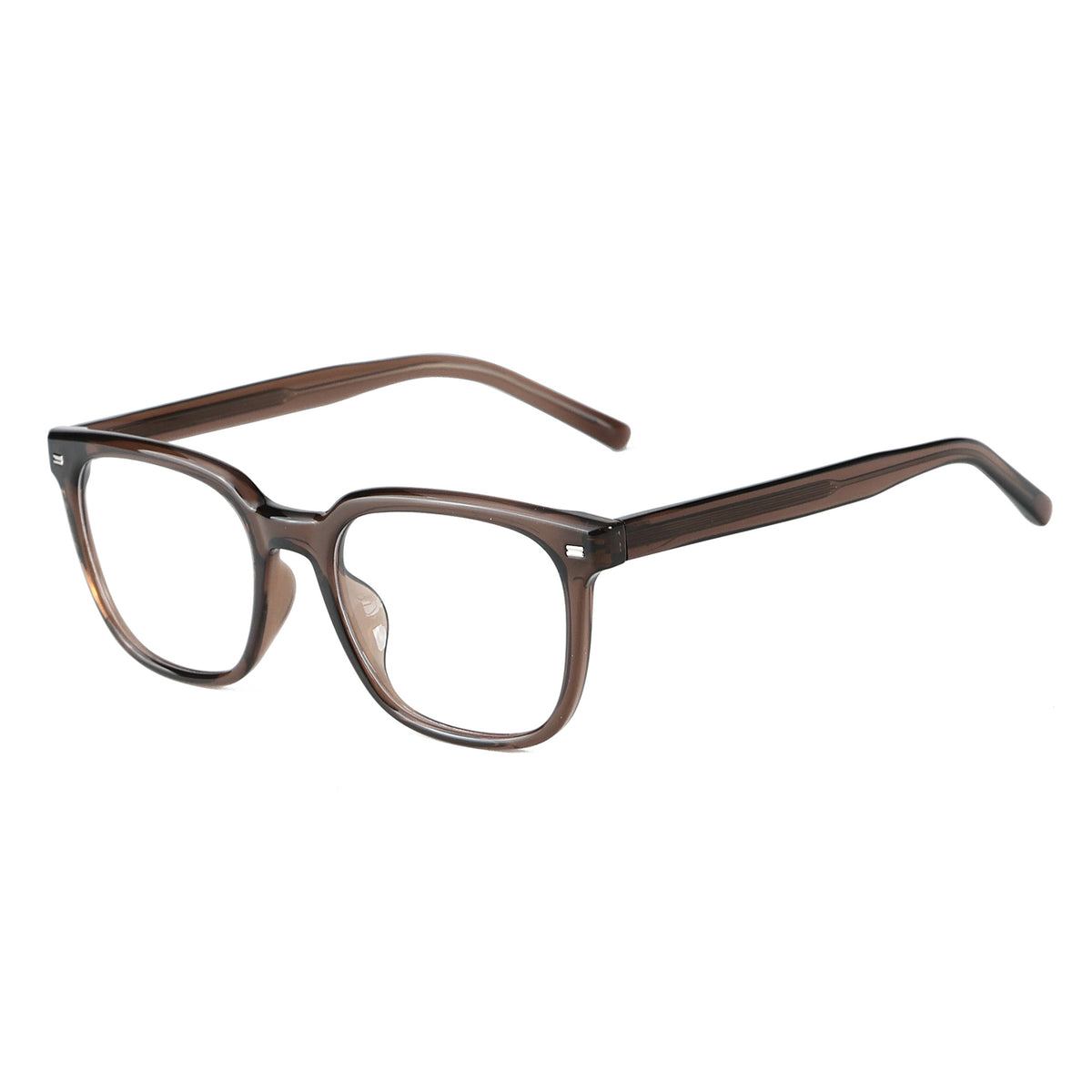 Hera Transparent Brownish silmälasikehykset