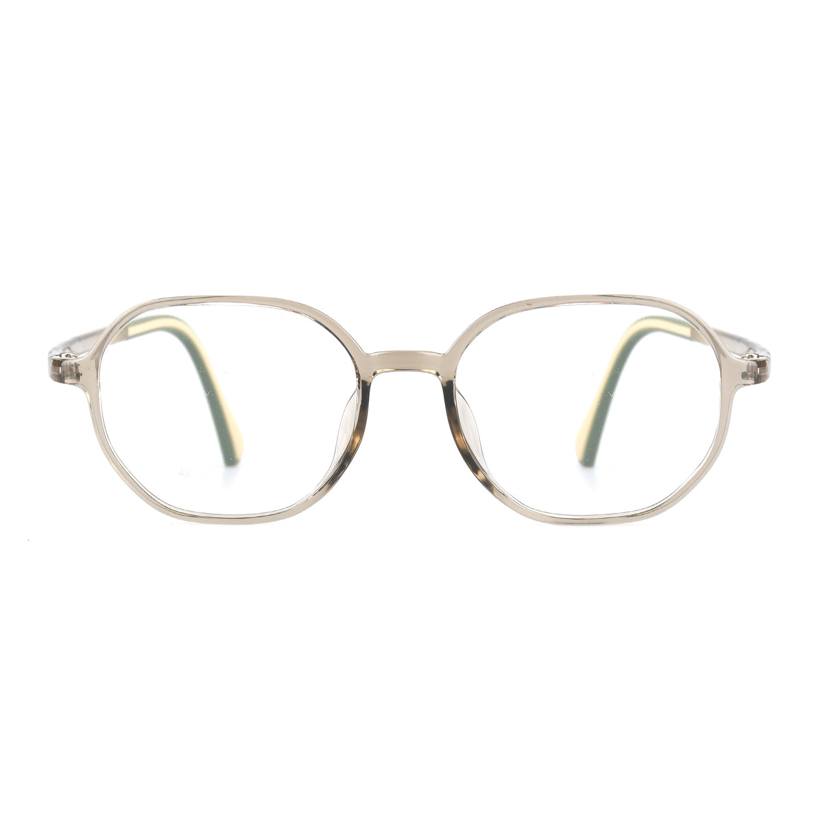 Lila Khaki Transparent silmälasikehykset