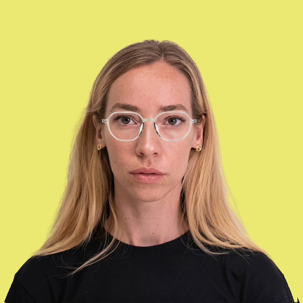 Lila Khaki Transparent silmälasikehykset