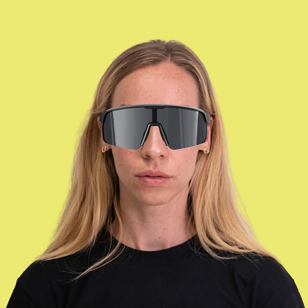 Rind Matte Black Gray urheilulasit