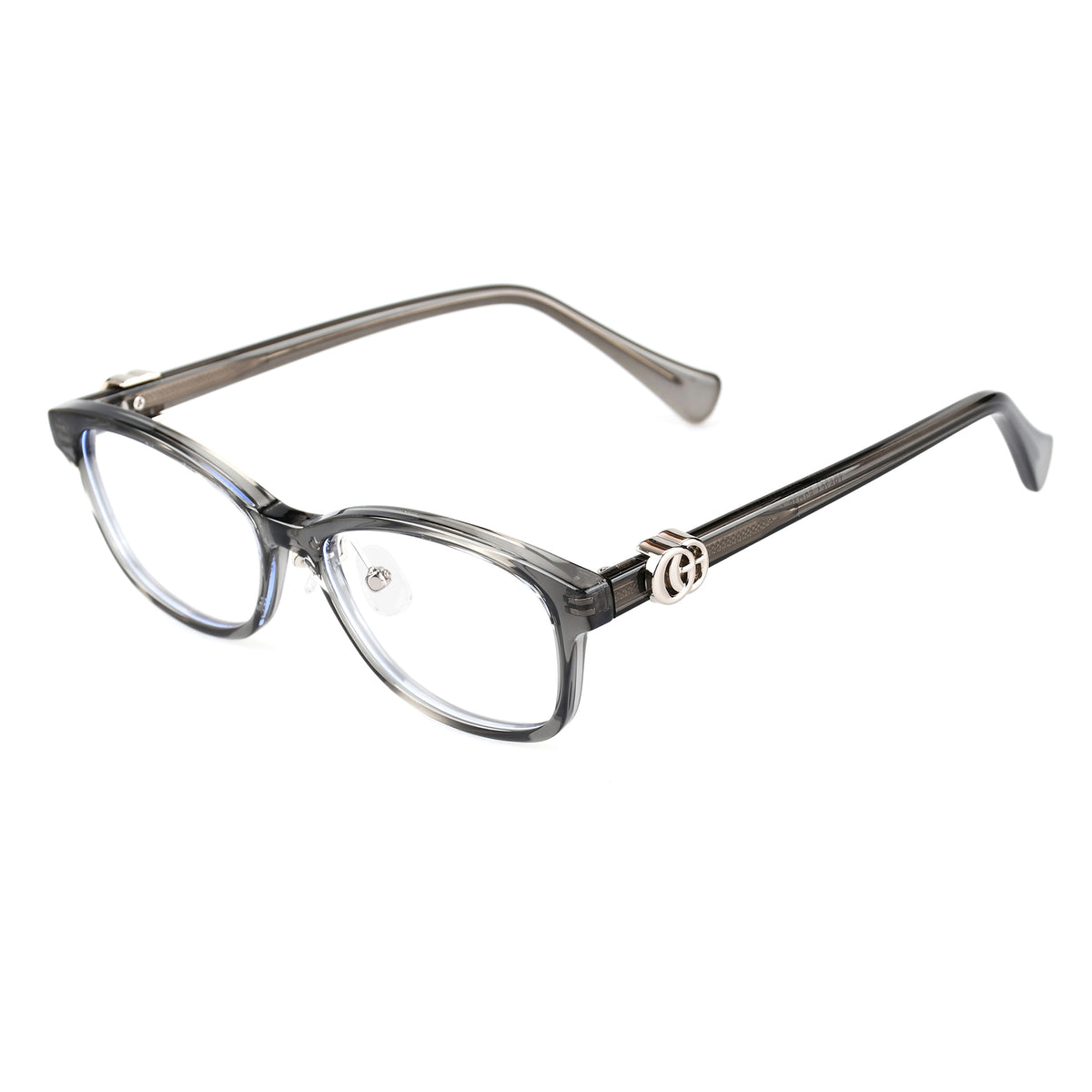 Zosma Transparent Dark Gray silmälasikehykset